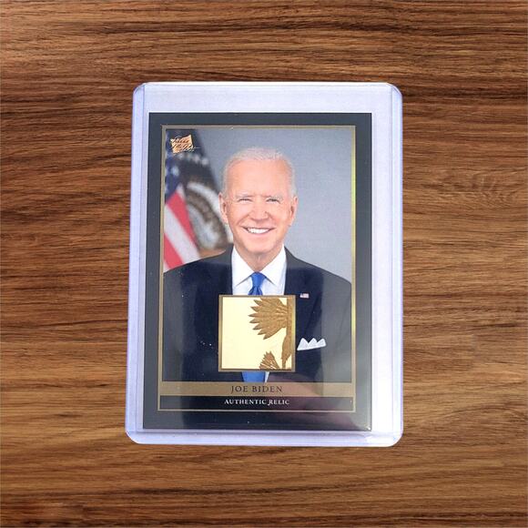 Rare Joe Biden Authentic Relic Card Limited Edition - Picture 1 of 4